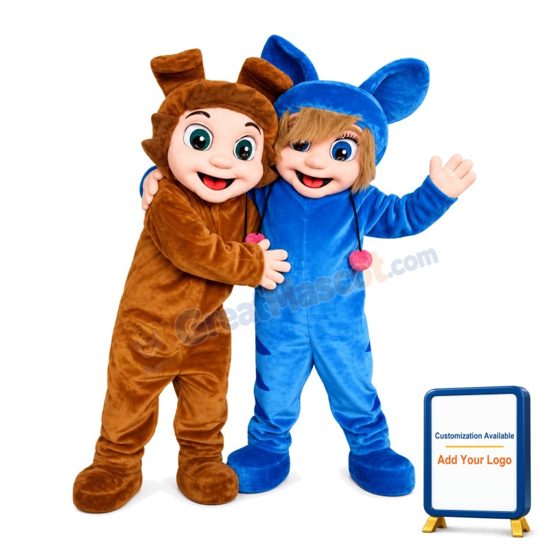 Likable Playing Little Boys Mascot Costume