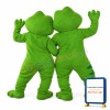 Large Cute Frog Brothers Mascot Costume