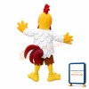 Adult Interesting White Chicken Mascot Costume