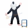 Old Blue Face Wild Monkey Mascot Costume