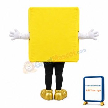 Standing Style Concentrated Chicken Box Mascot Costume