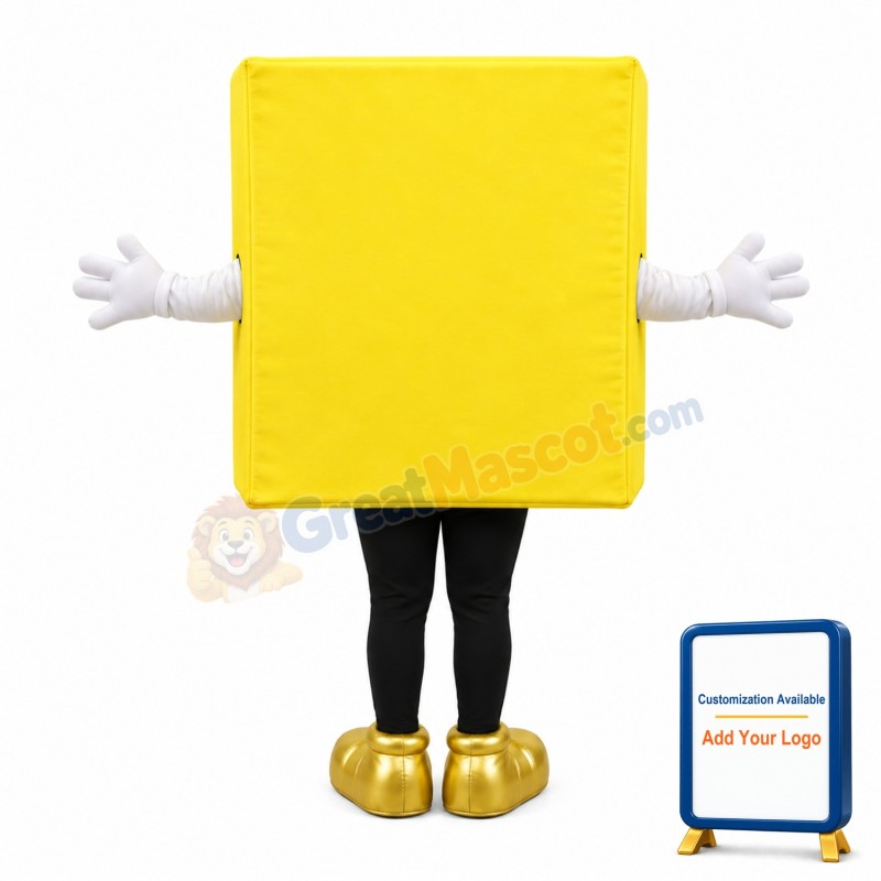 Standing Style Concentrated Chicken Box Mascot Costume