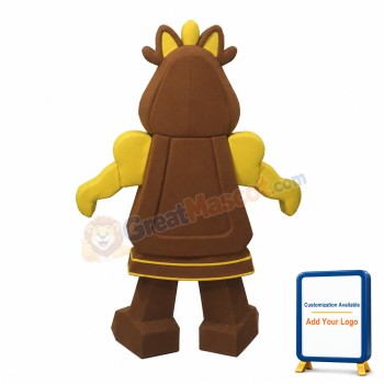 New Vintage Wall Clock Mascot Costume