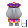 Grey Teapot With Purple Lid Mascot Costume
