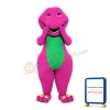 Shy Rose Red & Green Dragon Mascot Costume