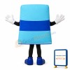 Light Blue Toast Bag Mascot Costume