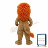 Roaring Lion With Brown Mane Mascot Costume