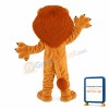 Strong Blue Eyes Lion Mascot Costume