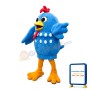 Little Fat Blue Chicken Mascot Costume