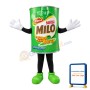 Green Energy Powder Jar Mascot Costume