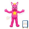 Rose Red Crown Squirrel Mascot Costume