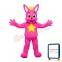 Rose Red Crown Squirrel Mascot Costume