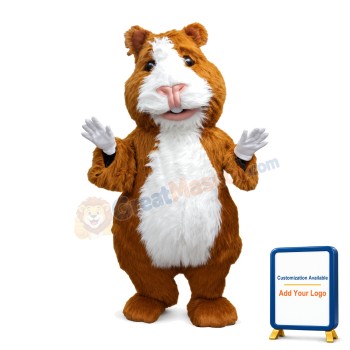 Large Soft Furry Marmot Mascot Costume