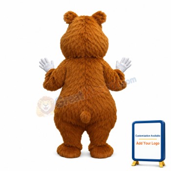 Large Soft Furry Marmot Mascot Costume