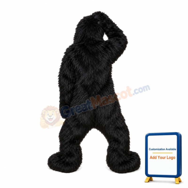 Tooth Grin Gorilla Mascot Costume