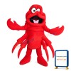 Red Big Lobster Holding Pliers Mascot Costume
