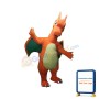 Giant Charizard With Green Wings Mascot Costume