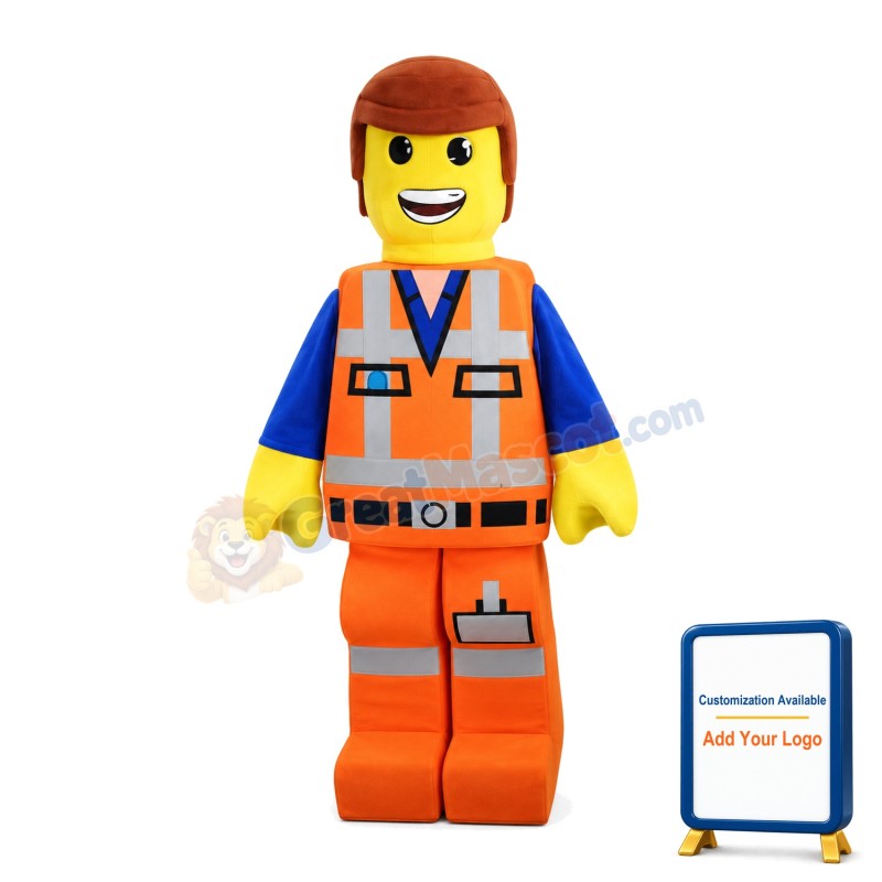 Great Kind Uncle Fireman Mascot Costume