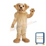Well-behaved Light Brown Dog Mascot Costume