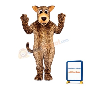 Handmade Leopard Dog Mascot Costume