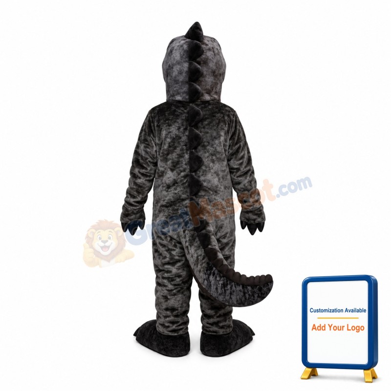 Powerful Yellow Eyes Dinosaur Mascot Costume
