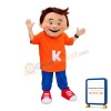 Naughty Freckled Little Boy Mascot Costume
