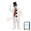 Tall Snowman Mascot Costume For Christmas Party
