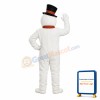 Tall Snowman Mascot Costume For Christmas Party