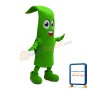 Cartoon Green Aloe Mascot Costume