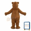 Light Brown Polar Bear Mascot Costume