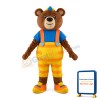 Lovely Brown Bear Baby Mascot Costume