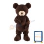 Classic Brown Bear Mascot Costume