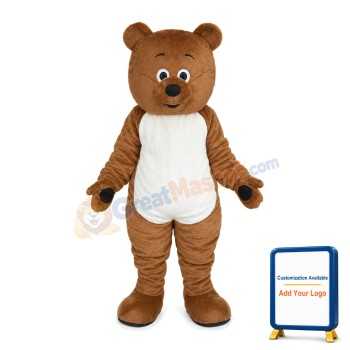 Spreading Hands Bear Mascot Costume