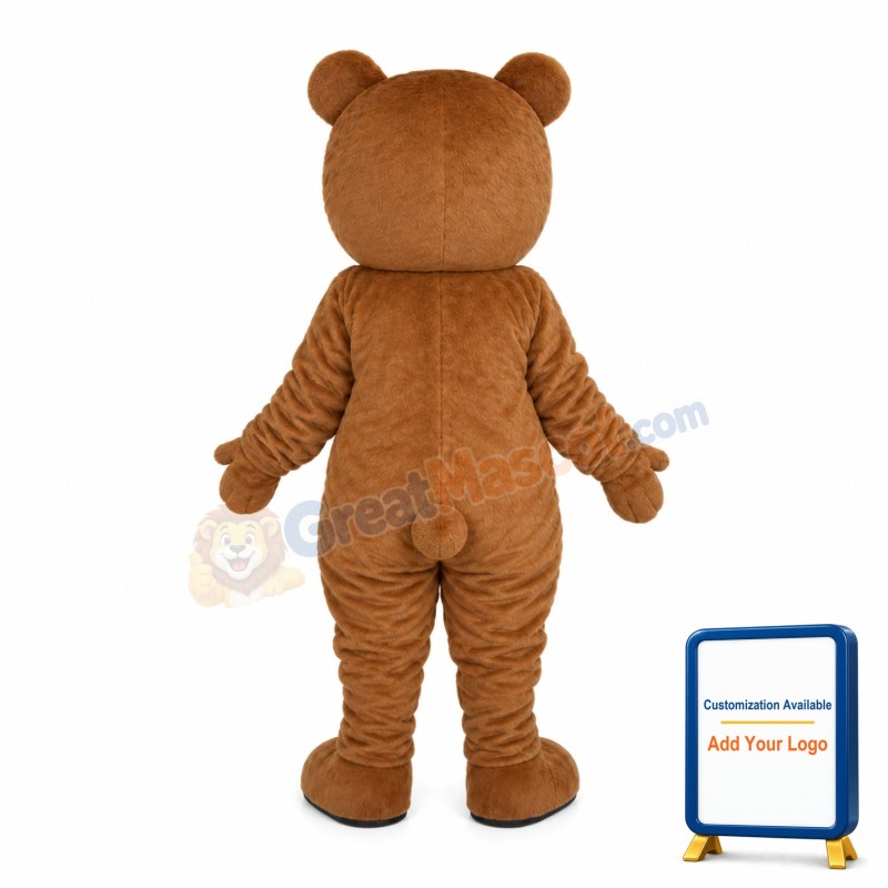 Spreading Hands Bear Mascot Costume