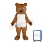 Spreading Hands Bear Mascot Costume