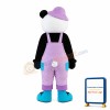 Lively Panda With Pink Pants Mascot Costume