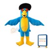 Lifesome Blue & Yellow Bird Mascot Costume