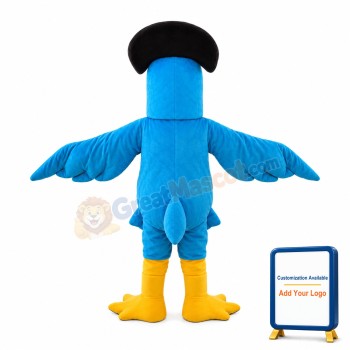 Lifesome Blue & Yellow Bird Mascot Costume