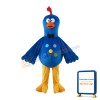 Dazed Blue Little Bird Mascot Costume