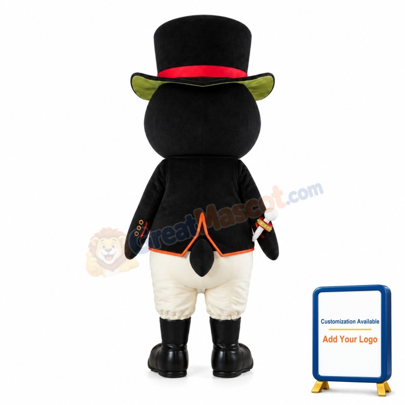 Big Eyes Knight Penguin Mascot Costume