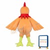 Fat Orange Little Chicken Mascot Costume