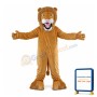 Roaring Brown Lion Mascot Costume