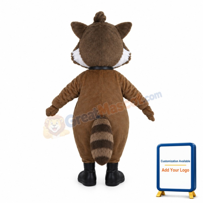 Studious Baby Wolf With Glasses Mascot Costume