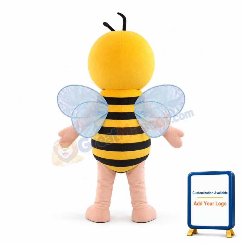 Hard Working Little Bee Mascot Costume