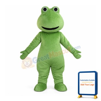 Classic Whole Green Frog Mascot Costume