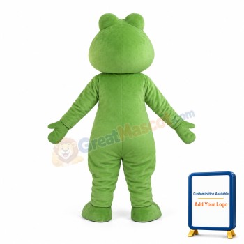 Classic Whole Green Frog Mascot Costume