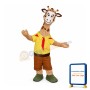 Student Giraffe With Red Sacrf Mascot Costume
