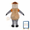 Long Nose Big Belly Old Man Mascot Costume