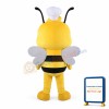 Long Round Body Chef Bee Mascot Costume