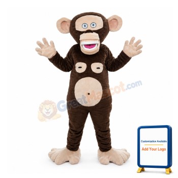 Funny Interesting Cartoon Monkey Mascot Costume
